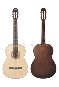 39 אינץ' ABS מחייב גיטרה קלאסית בצבע טבע (ACM-H10)