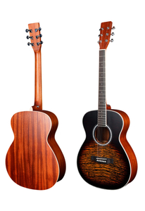 לינדן גיטרה אקוסטית 40 41 אינץ' כלי נגינה עם 2 פיני רצועה (AF07DT-M)